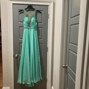 Splash Landa Prom/Pageant Women Dress Size 2 Mint Green